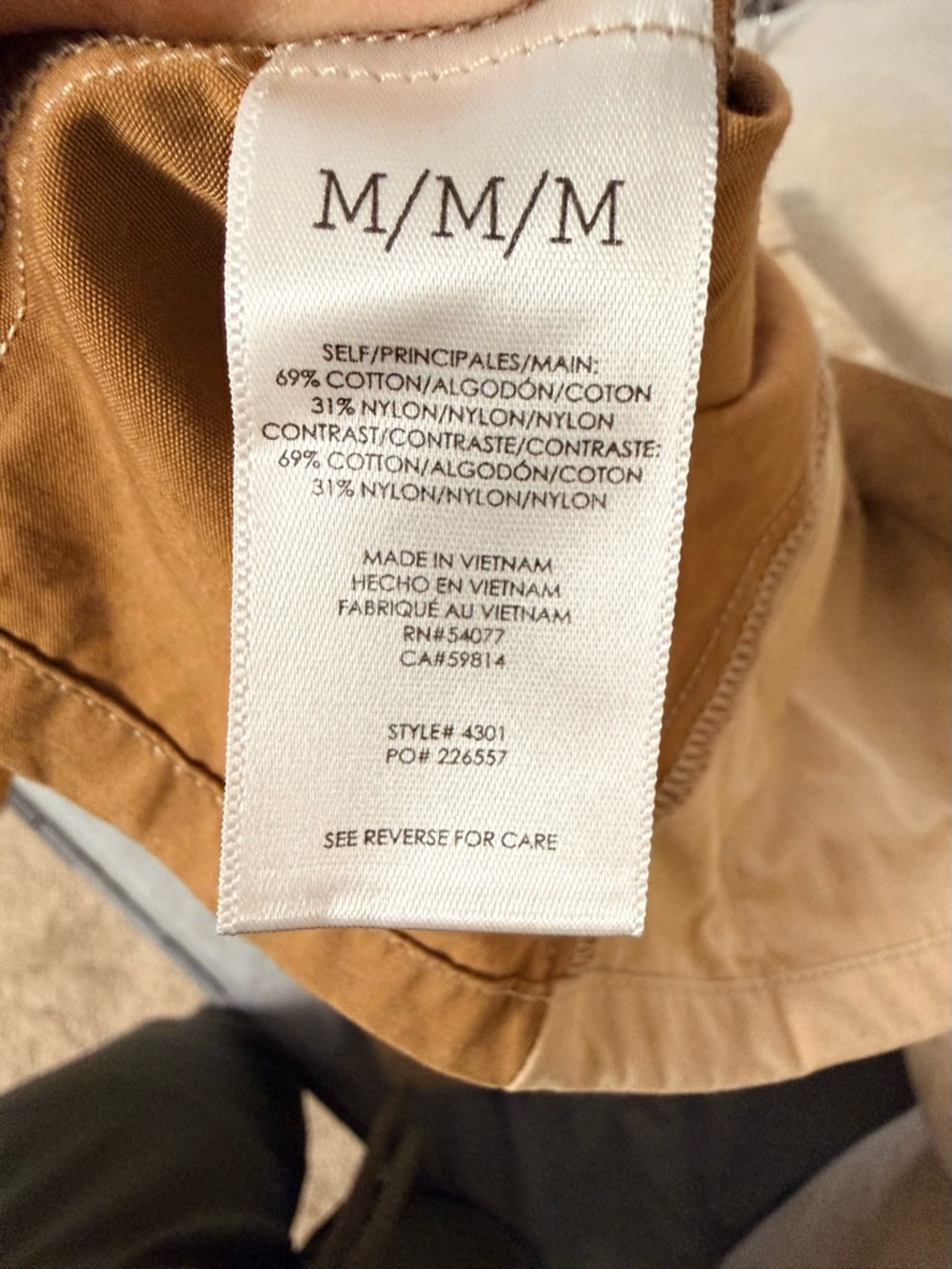 CAbi mason jacket style 4301. Size M - Picture 8 of 8
